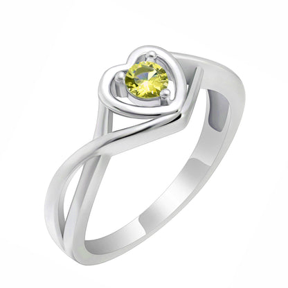 NovemberBirthstoneYellowHeartCZPromiseRingforWomenSize5SterlingSilverEngagementGiftbyGingerLyne_November-Yellow-1