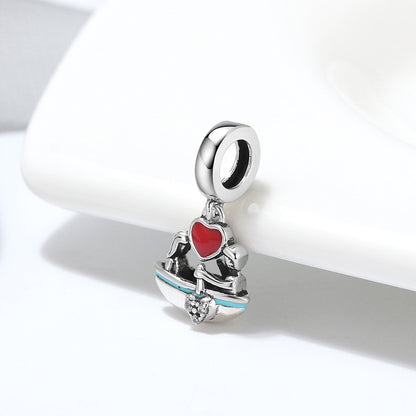 LoveBoatHeartCharmCZOxidizedSterlingSilverWomensGingerLyneCollection_Silver-2