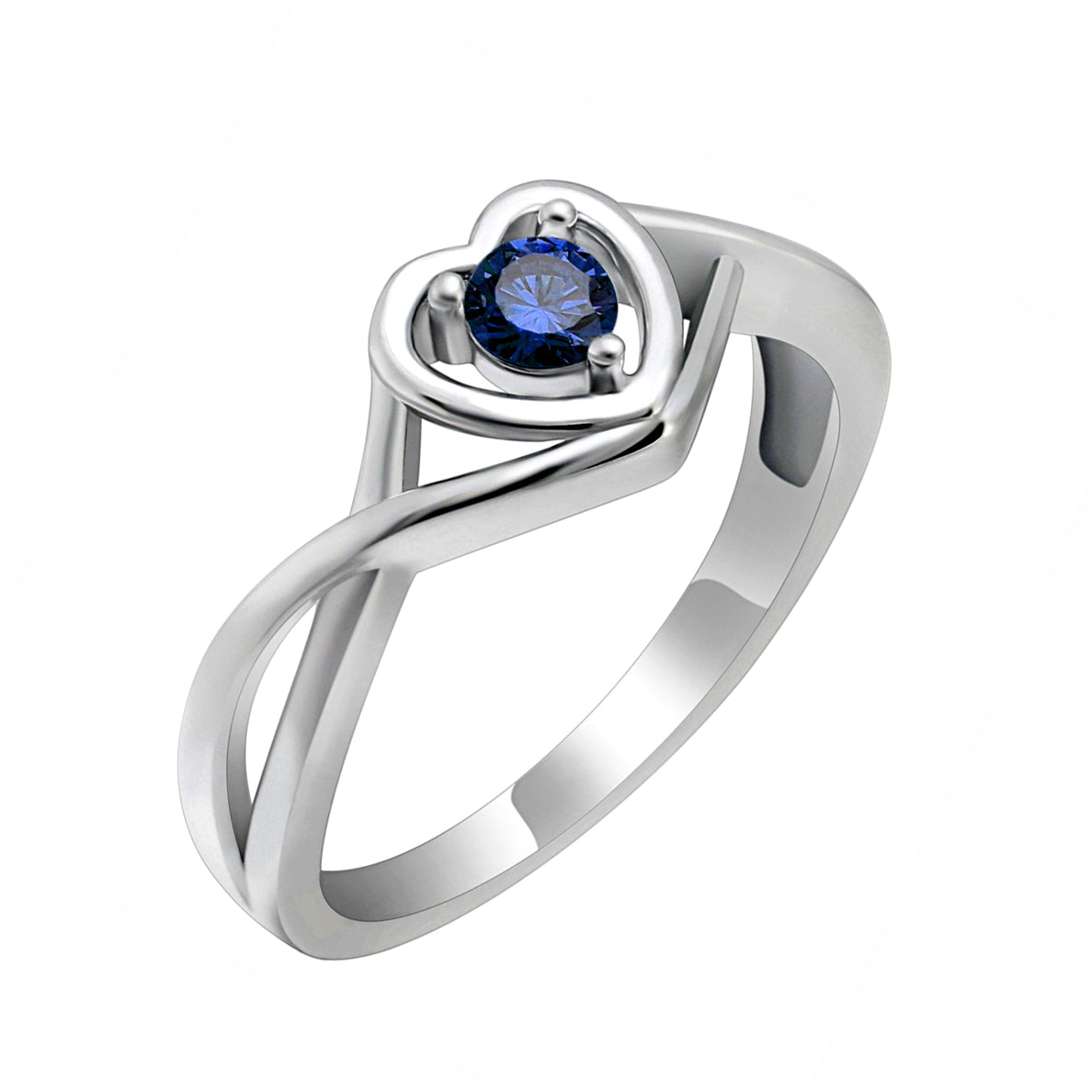 SeptemberBirthstoneBlueHeartCZPromiseRingforWomenSize12SterlingSilverEngagementGiftbyGingerLyne_September-Blue-1