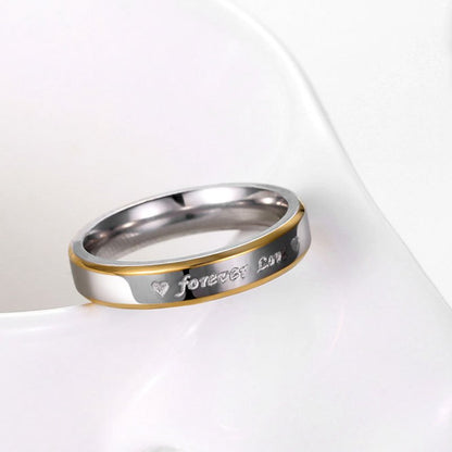 ForeverLove4mmor6mmStainlessSteelWeddingBandforMenorWomenbyGingerLyne_6mm-2
