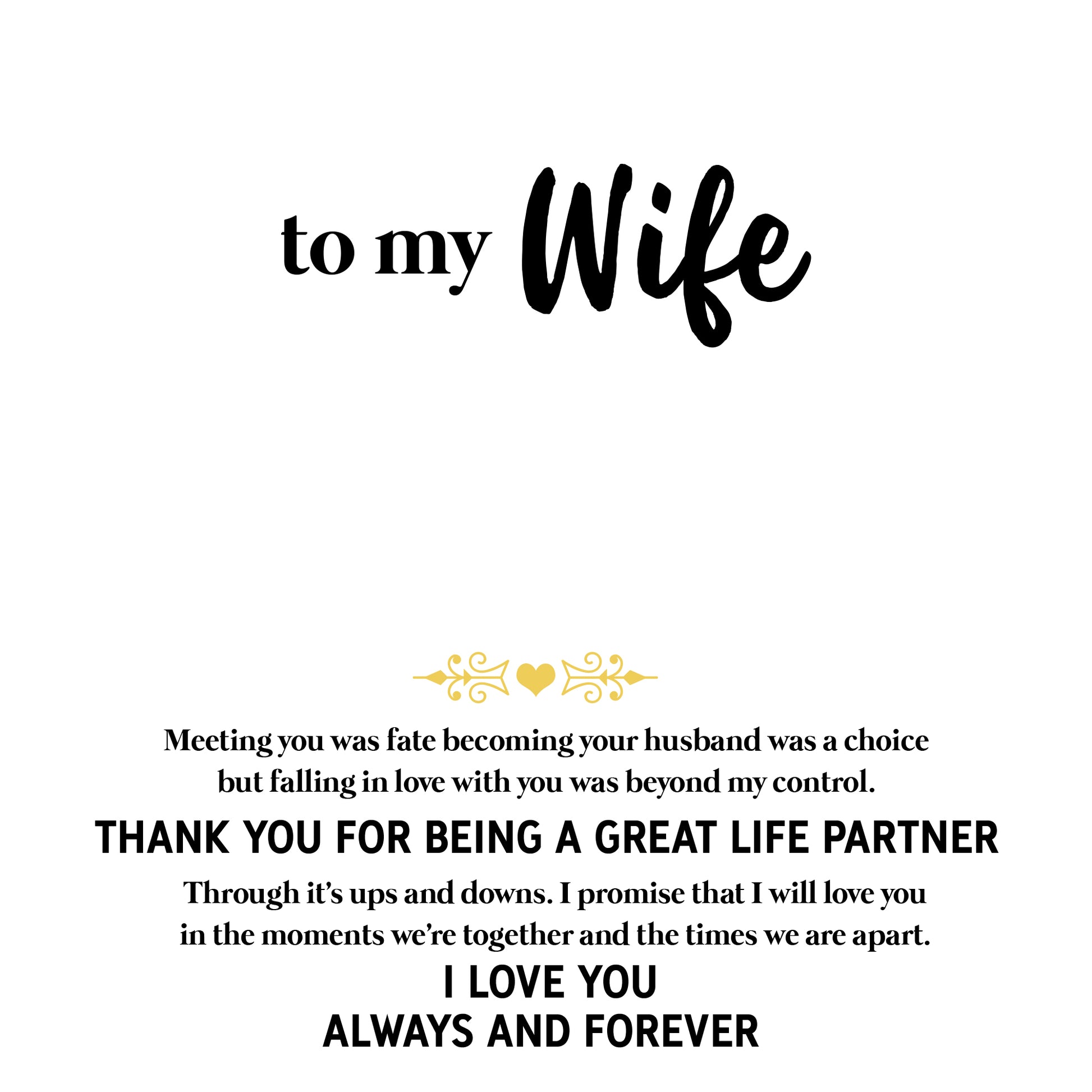 Wife Greeting Card Sterling Silver Infinity Heart Necklace Women Ginger Lyne Collection - Wife-05