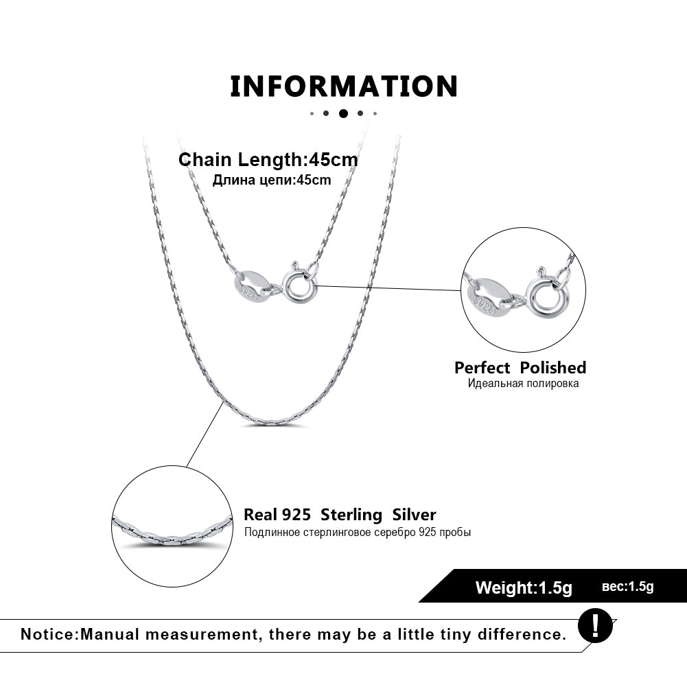BambooStyleNecklaceChainforWomenorMenSterlingSilverGingerLyneCollection_Silver-5