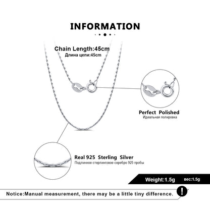 BambooStyleNecklaceChainforWomenorMenSterlingSilverGingerLyneCollection_Silver-5