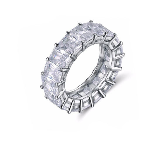 OpheliaEternityWeddingBandRingClearEmeraldCzWomensGingerLyneCollection_Clear-1