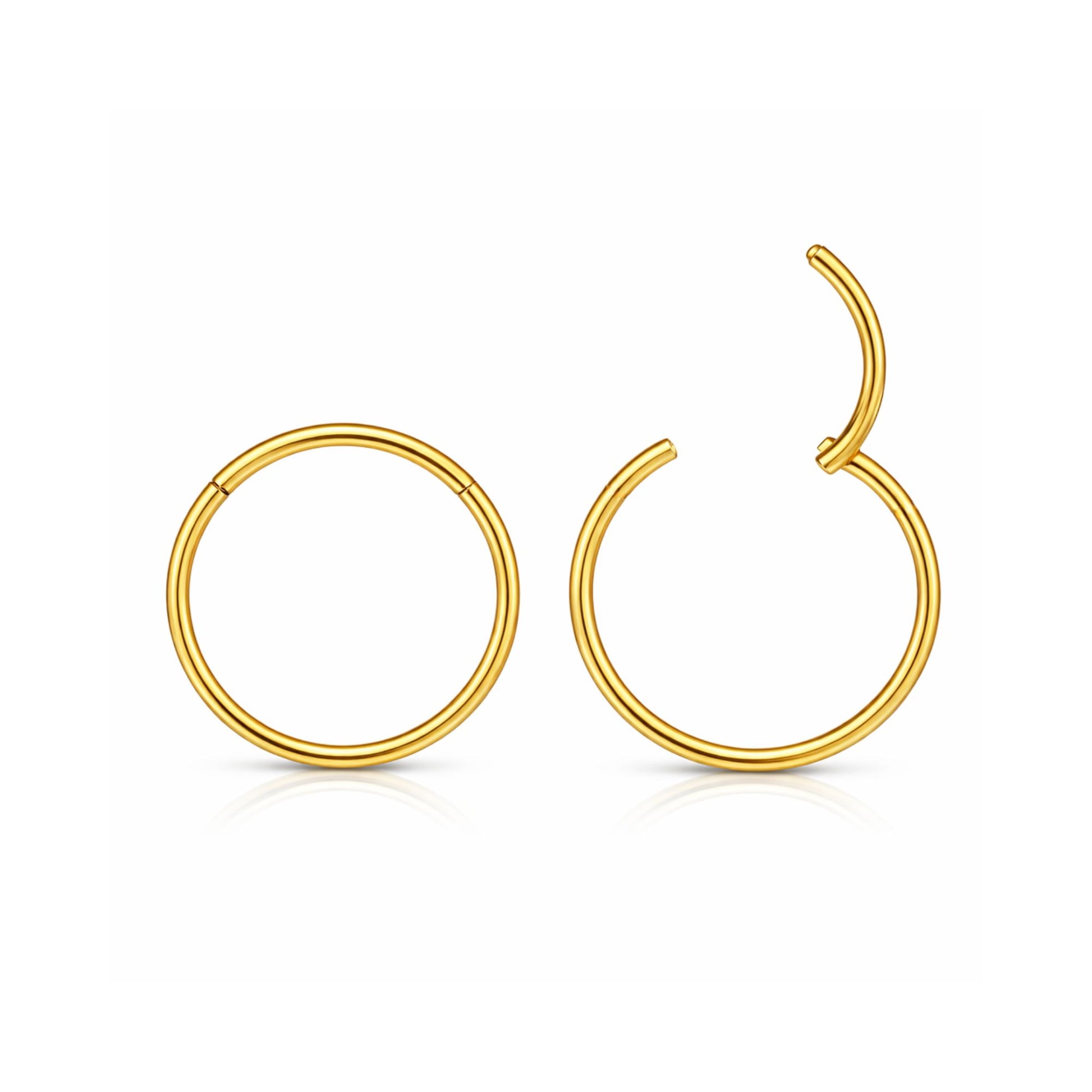 ThinHoopEarringsGingerLyne20GaugeStainlessSteelHingedClickerforLobeCartilageNosePiercingBodyJewelry_FPJ-20g-Hoop-Gold-8mm-1