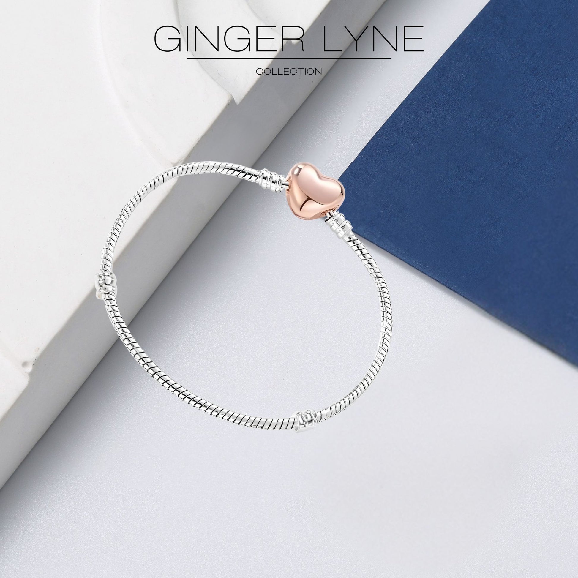 SnakeCharmBraceletWithHeartClaspTwoTonePlatedFitsStandardEuropeanBeadsGingerLyneCollection_Silver-3