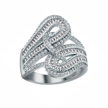 PriscillaStatementRingBaguetteCubicZirconiaWomensGingerLyneSize9_Silver-1