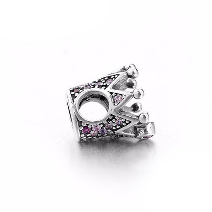 CrownCharmEuropeanBeadCZSterlingSilverGingerLyneCollection_Silver-2