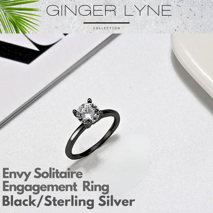 Solitaire1.50CtEngagementRingforWomenPromiseRingforHerCubicZirconiaSterlingSilverGingerLyne_Black-Clear-2