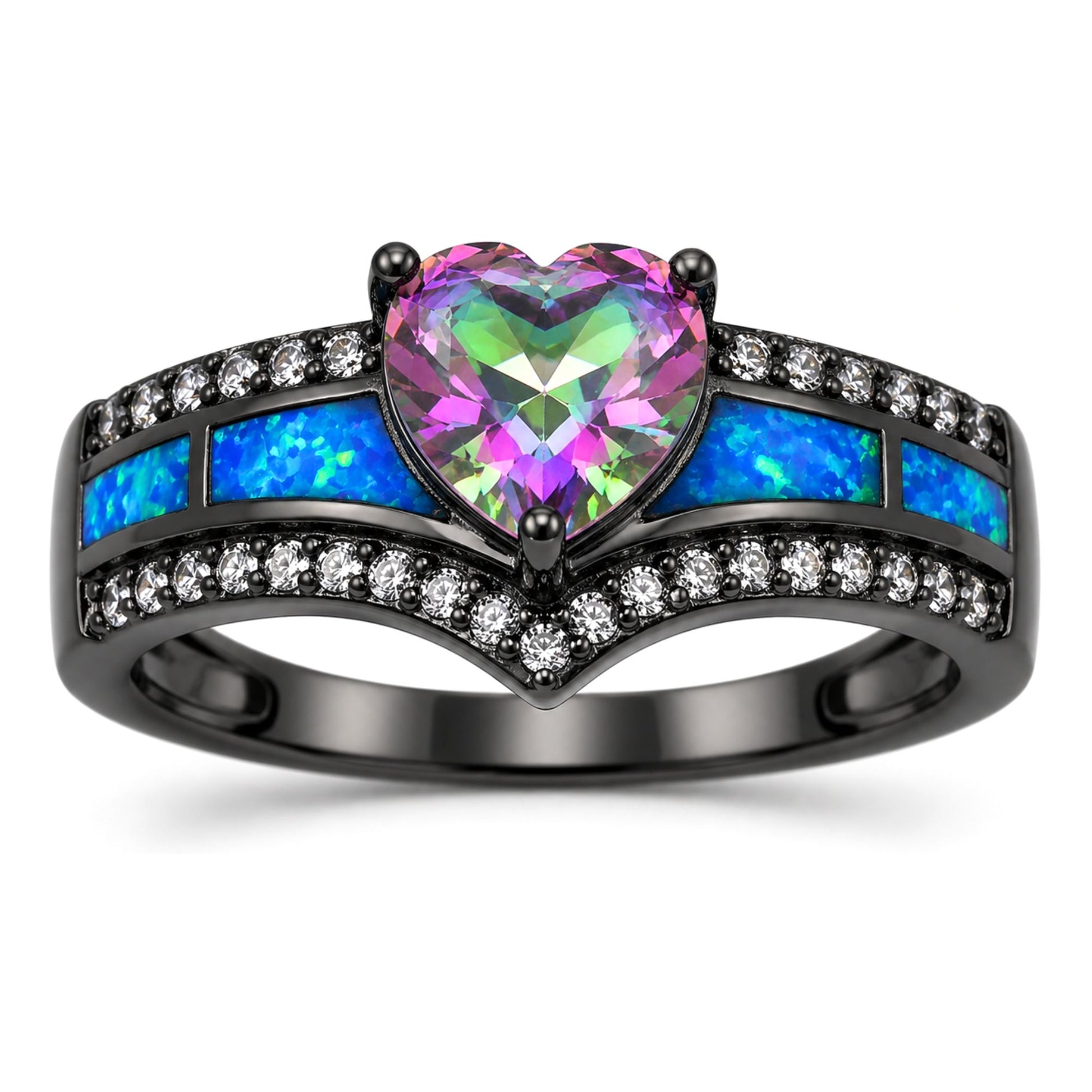 BlackEngagementRingforWomenMysticTopazCZHeartPromiseRingGiftforHerGingerLyne_PurpleMulti-1