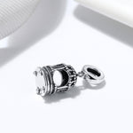 Load image into Gallery viewer, Birdcage Charm European Bead Oxidized Sterling Silver Ginger Lyne Collection
