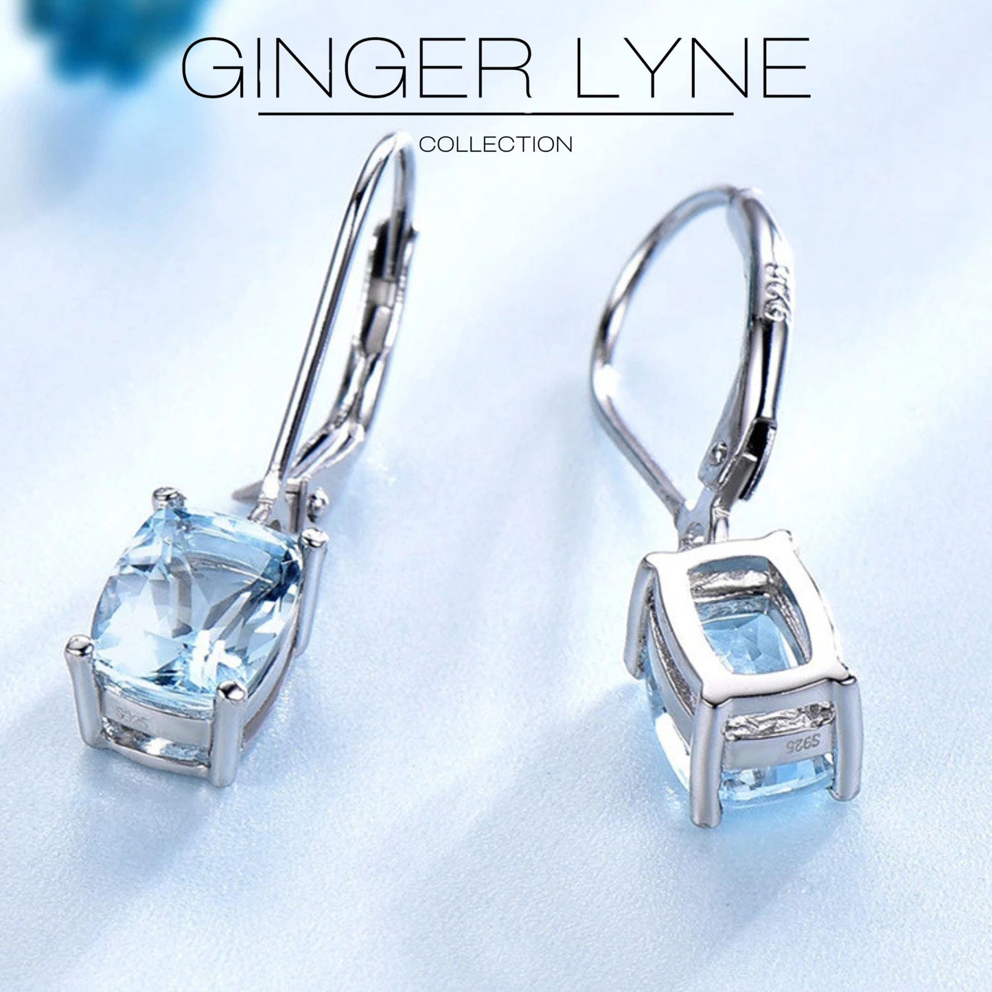 BlueTopazSimulatedDropEarringsforWomenCZWhiteGoldPlatedGingerLyneCollection_Blue-2