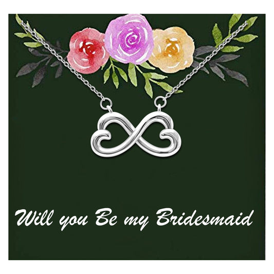 BridesmaidGreetingCardandHeartsNecklaceSterlingSilverGingerLyneCollection_Bridesmaid-1