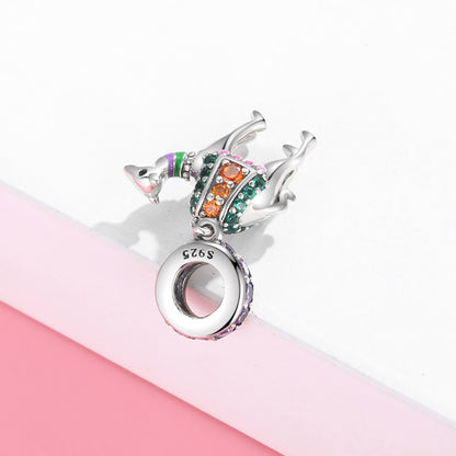 CamelCharmEuropeanBeadMultiColorCzSterlingSilverGingerLyneCollection_Silver-2