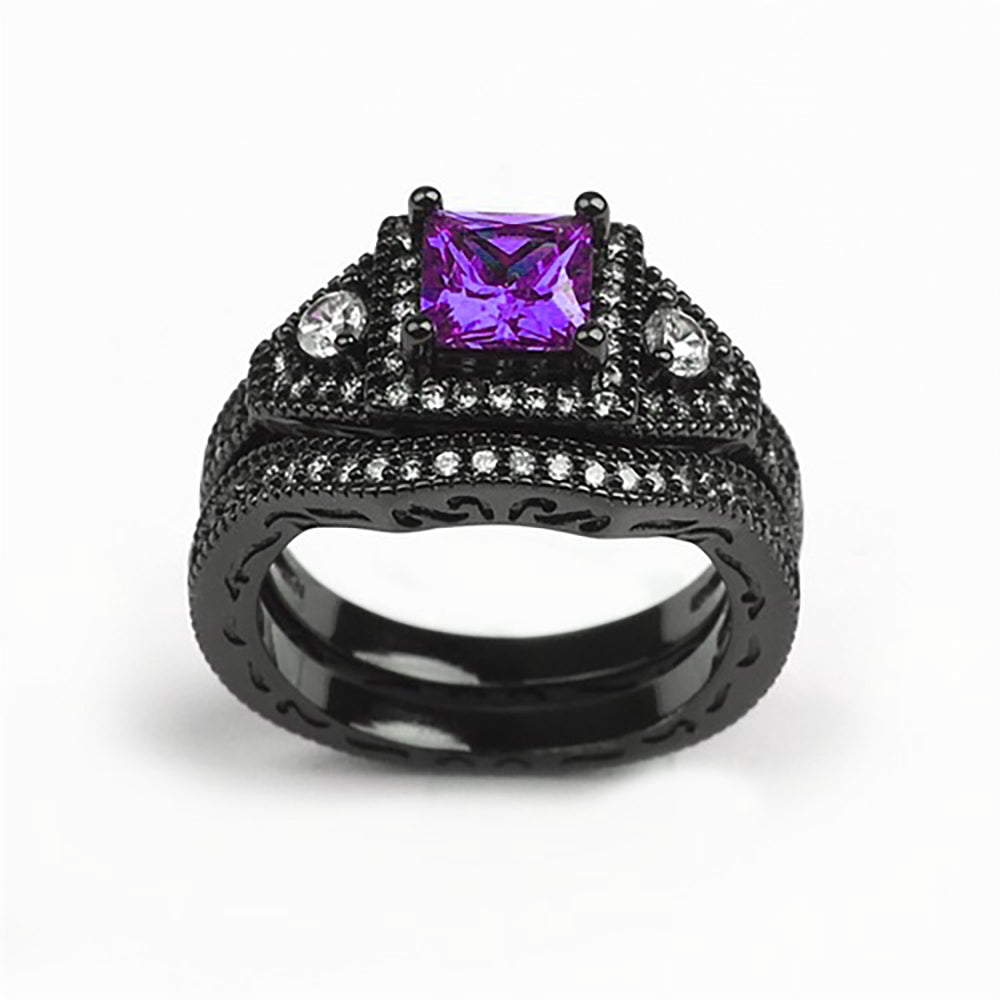 DanielleWeddingRingSetforWomenCZBlackEngagementGingerLyneCollection_Purple-3