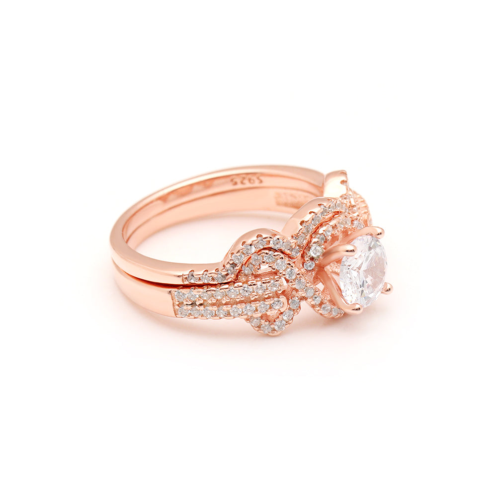 RoseGoldBridalRingSetSterlingSilverEngagementWomenGingerLyneCollection_Gold-4