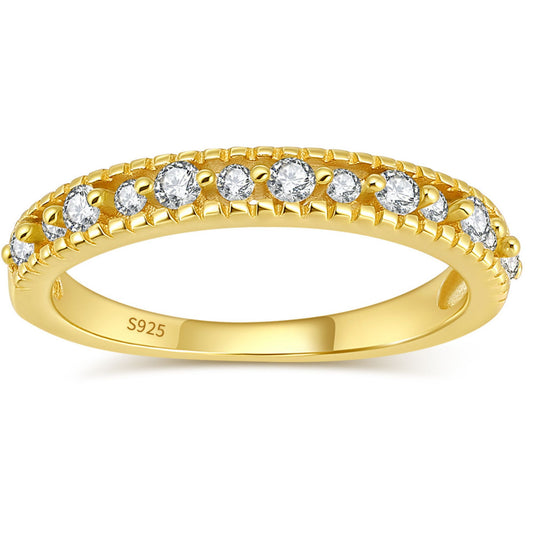 AlessiaWeddingBandforWomenSterlingSilverCZAnniversaryHalfEternityBandStackablebyGingerLyne_Gold-1