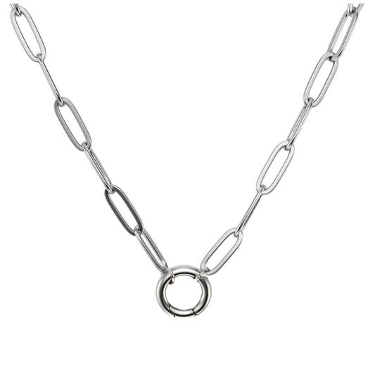 CarabinerCharmNecklaceforWomenPaperclipChainRoundCarabinerHolderStainlessSteelbyGingerLyne_Gold-1