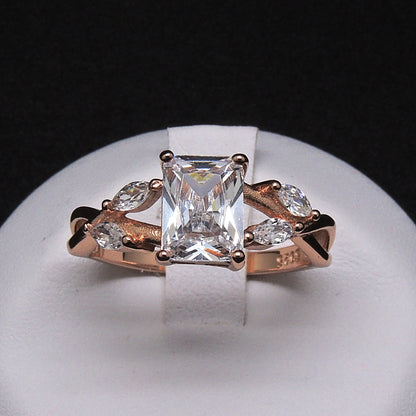 BrendiEngagementRingRoseGoldSterlingEmeraldMarquiseWomensGingerLyneCollection_Gold-2