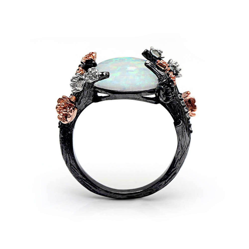 HenriettaOpalRingforWomenPromiseRingElvenTreeBranchGingerLyne_Black-4