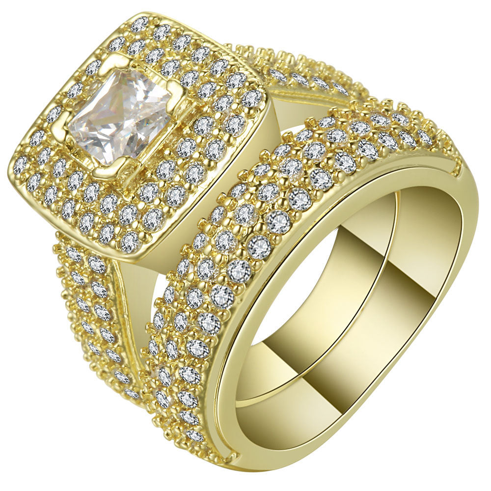 MonikaWeddingRingSetforWomenBridalEngagementGoldPlatedCZMatchingBandGingerLyneCollectionsize6_Gold-1