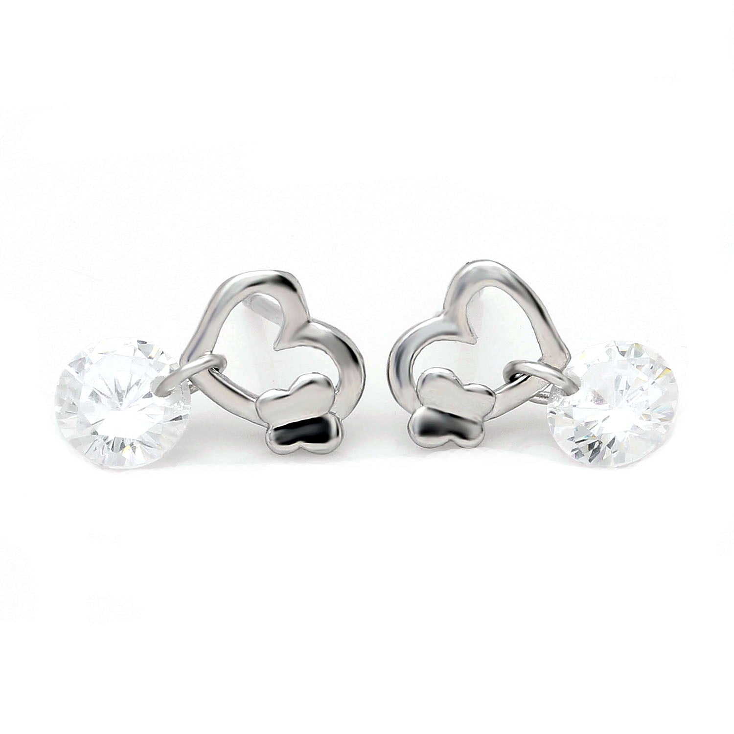 ButterflywithDrillDangleCZEarringsforWomenGingerLyneCollection_Silver-5