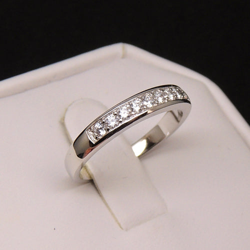 Virginia Cubic Zirconia Anniversary Wedding Band Ring Womens Ginger Lyne Collection