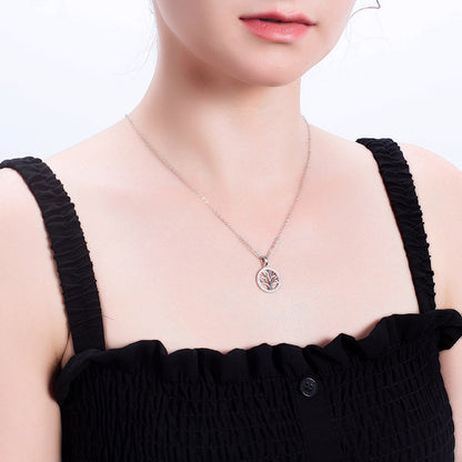 TreeofLifePendantNecklaceforWomenSterlingSilverCzGingerLyneCollection_Silver-3