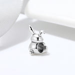Load image into Gallery viewer, Bunny Rabbit Charm European Bead Sterling Silver Ginger Lyne Collection
