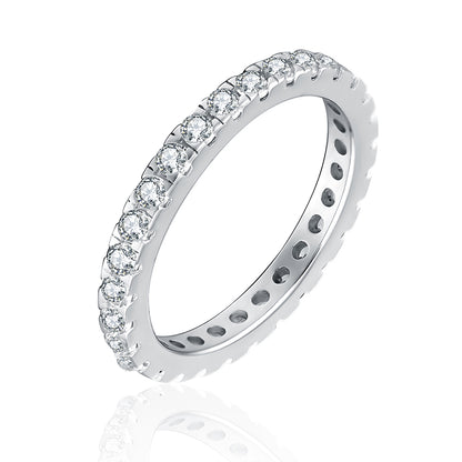 BethanyEternitySterlingSilverBandRingWomenCZGingerLyneCollectionSize6_Silver-1