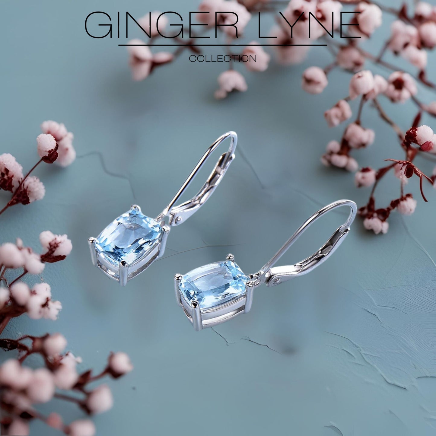 BlueTopazSimulatedDropEarringsforWomenCZWhiteGoldPlatedGingerLyneCollection_Blue-4