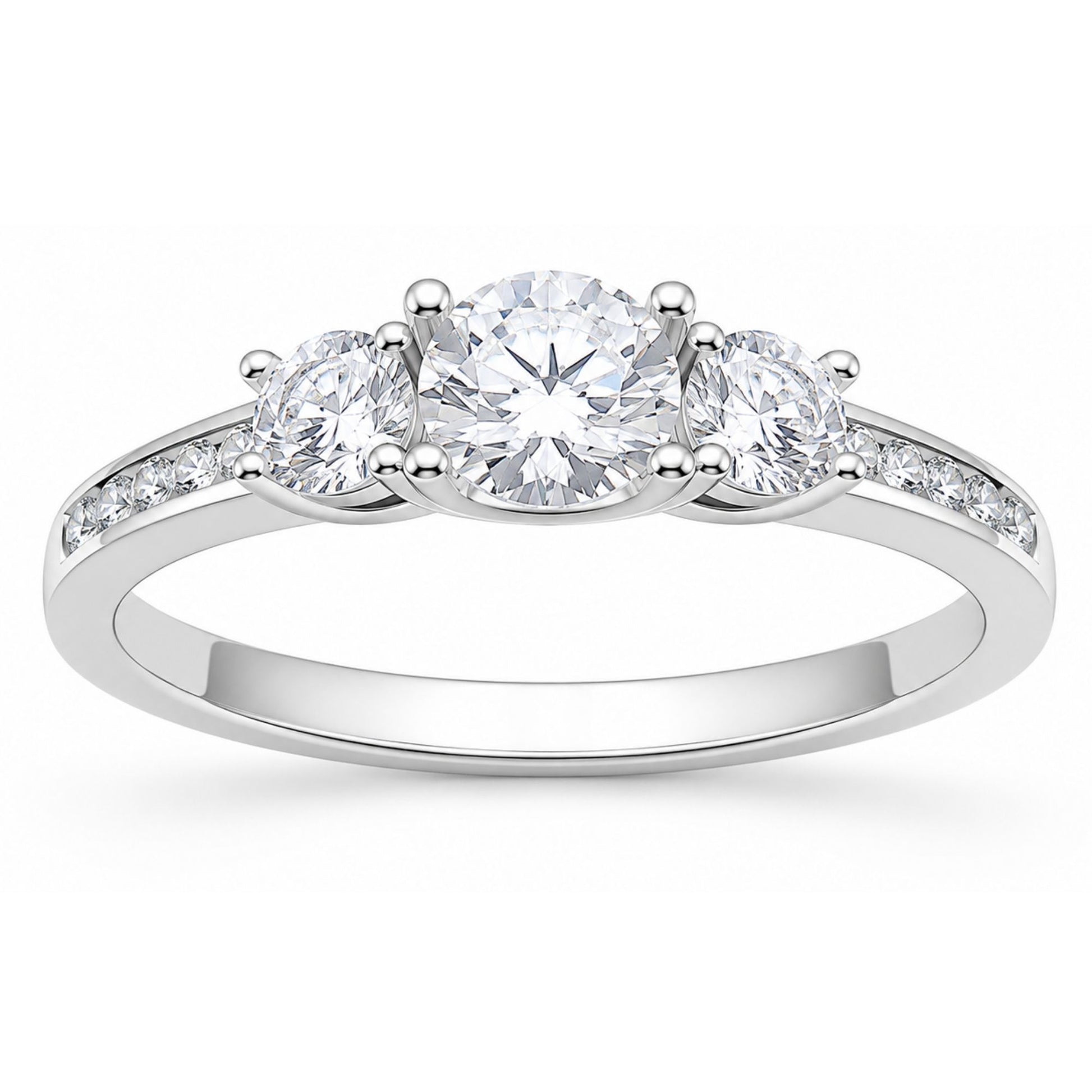 AnastasiaEngagementRingSterlingSilver3StoneWeddingGingerLyneCollection_Silver-1