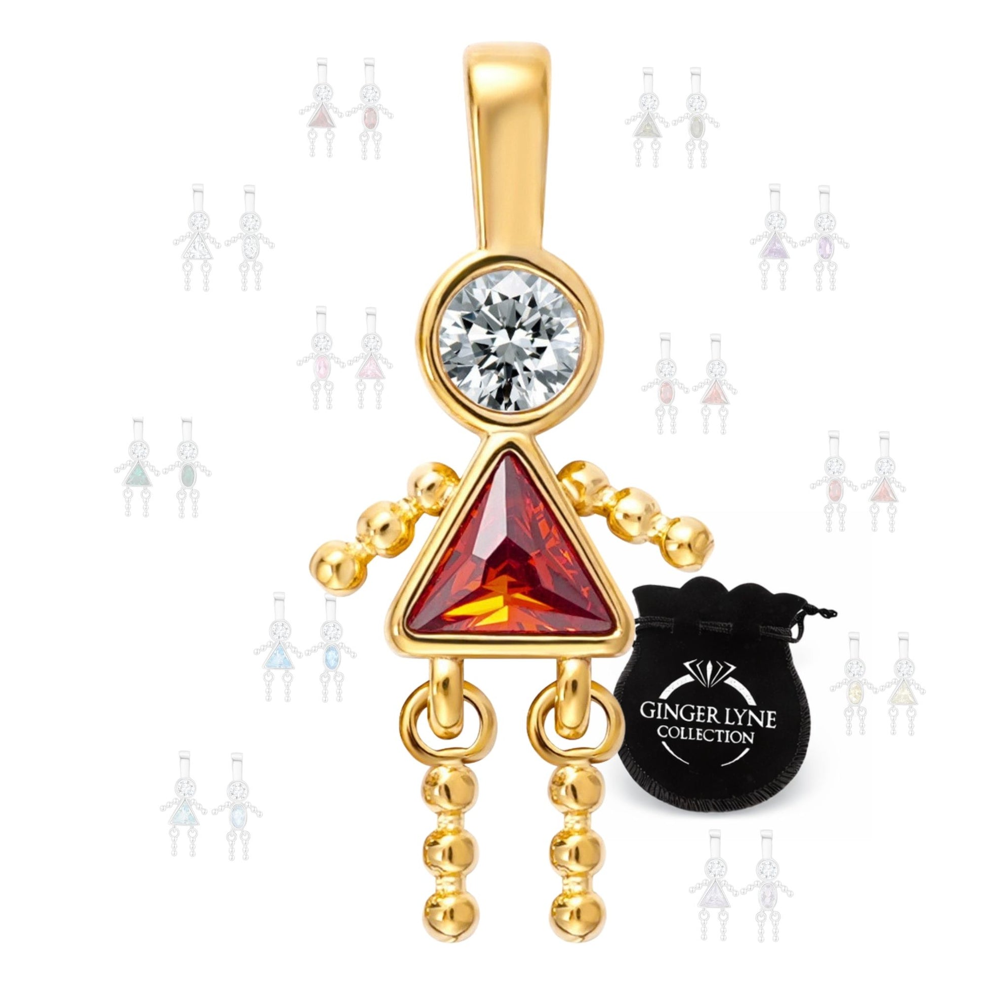 BirthstoneFamilyPendantforMombyGingerLyneStainlessSteelCubicZirconiaCharmsForGrandmaNecklace_Female-January-Gold-1