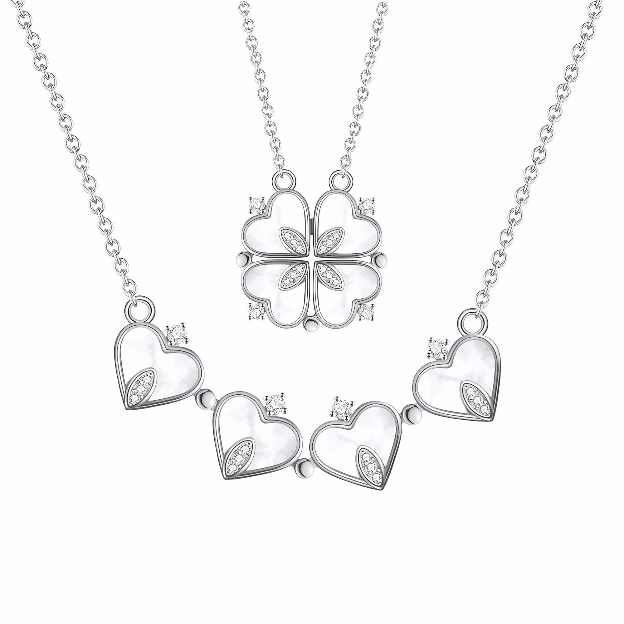 Newest Women's four-leaf clover necklace