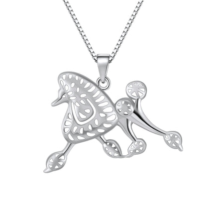 FrenchPoodleDogPendantNecklaceSterlingSilverWomenGingerLyneCollection_silver-1
