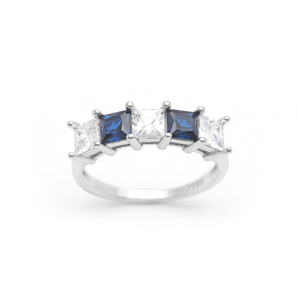 KatieAnniversaryBandRingSterlingSilverBlueCZWomensGingerLyneCollection_Blue-3