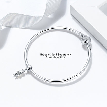 LittleGirlHeartCharmforWomenBraceletOxidizedSterlingSilverGingerLyneCollection_Silver-4
