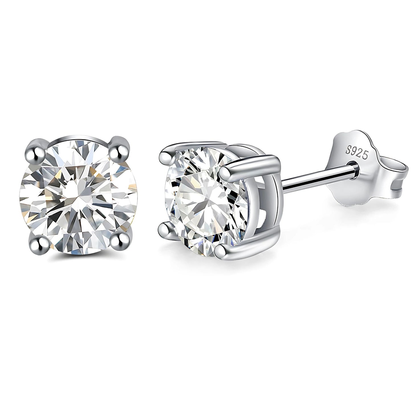 BirthstoneEarringsforWomenSolitaireRoundCubicZirconiaSterlingSilverGingerLyneCollection_April-1