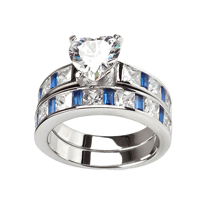 KaeliWeddingRingSetforWomenEngagementMatchingBandCZBlueGingerLyneCollection_Silver-1