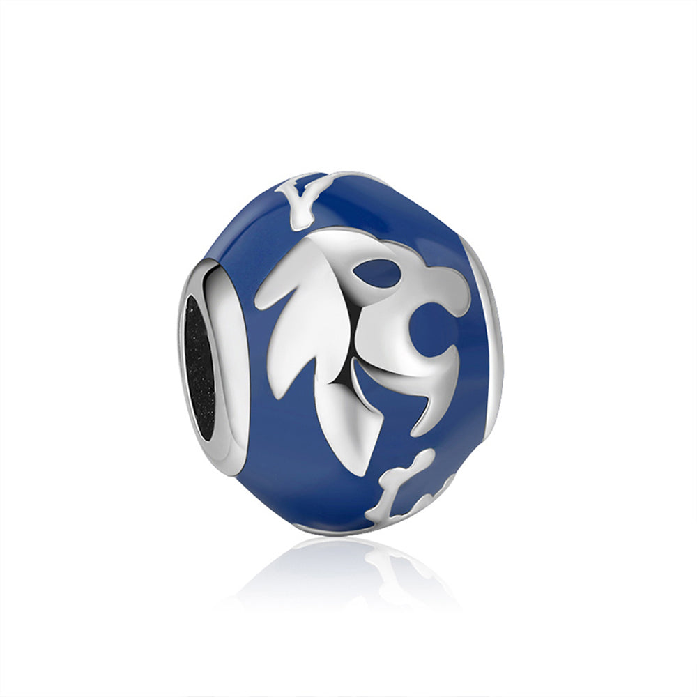 Birth Month Zodiac Charms for Bracelet Sterling Silver Womens Ginger Lyne Collection - Leo