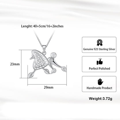 FrenchPoodleDogPendantNecklaceSterlingSilverWomenGingerLyneCollection_silver-5
