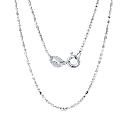 DripNecklaceChainforMenorWomenSterlingSilver18"GingerLyneCollection_Silver-1