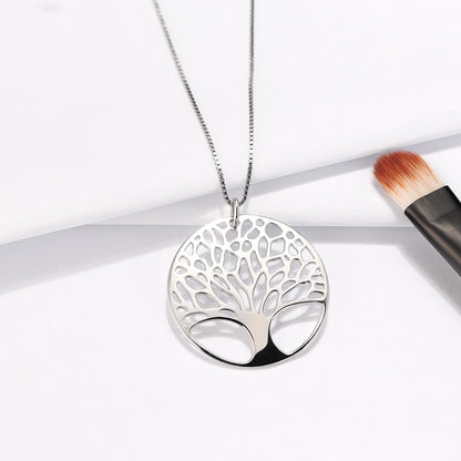 Tree of Life Necklace for Women Sterling Silver Family Tree Pendant for Mom or Grandma Ginger Lyne