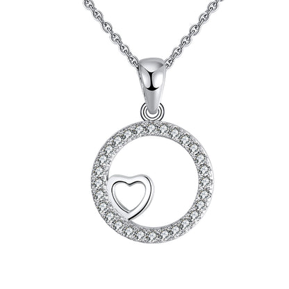 CircleHeartPendantNecklaceforWomenSterlingSilverCzGingerLyneCollection_Silver-1
