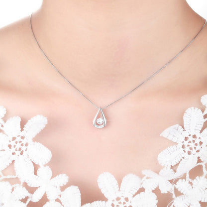 OvalNecklaceforWomanSterlingSilverPendantandChainSwingStoneGingerLyneCollection_Style40-5