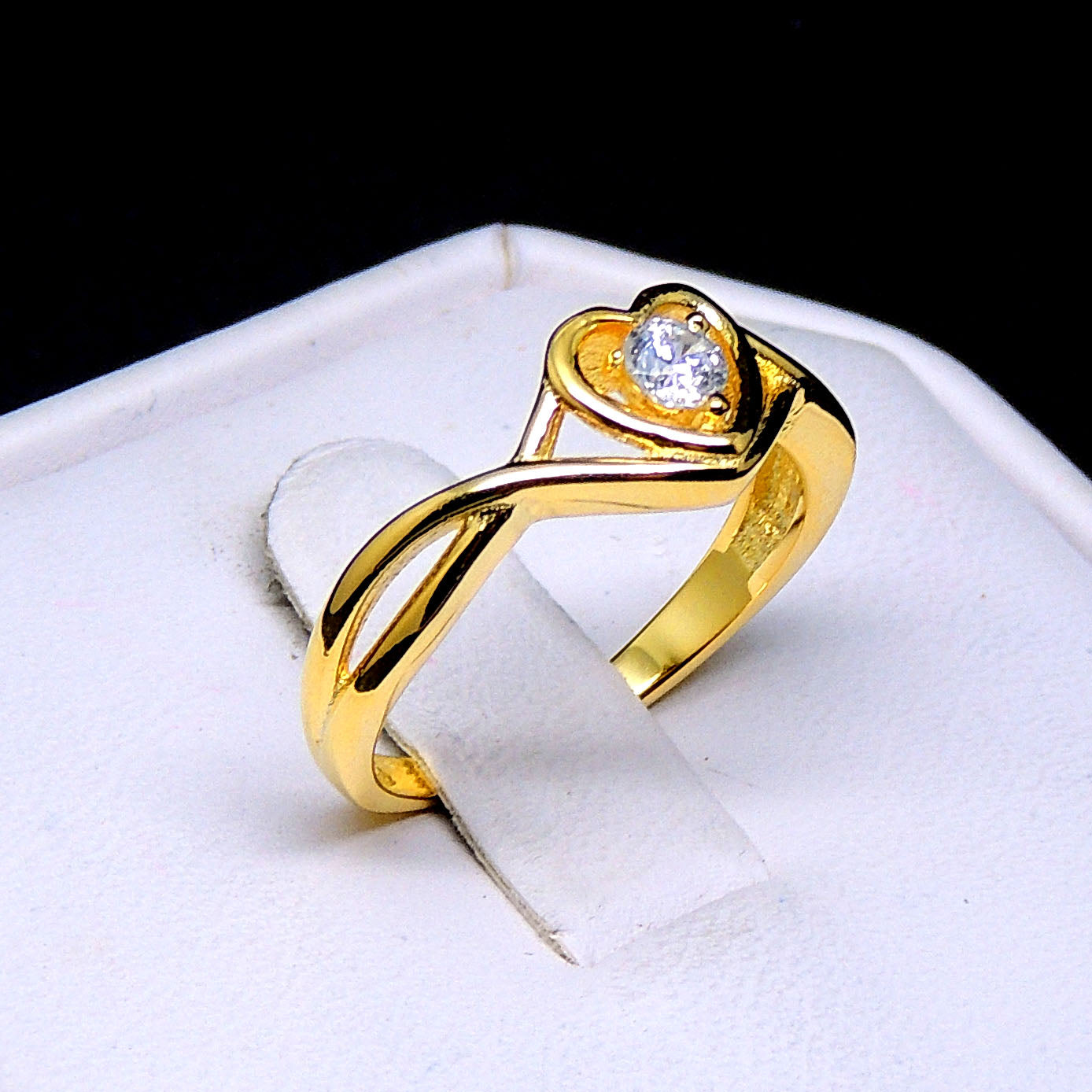 ChristineEngagementRingPromiseHeartForWomenYelloworRoseGoldCzGingerLyneCollection_Gold-Clear-5