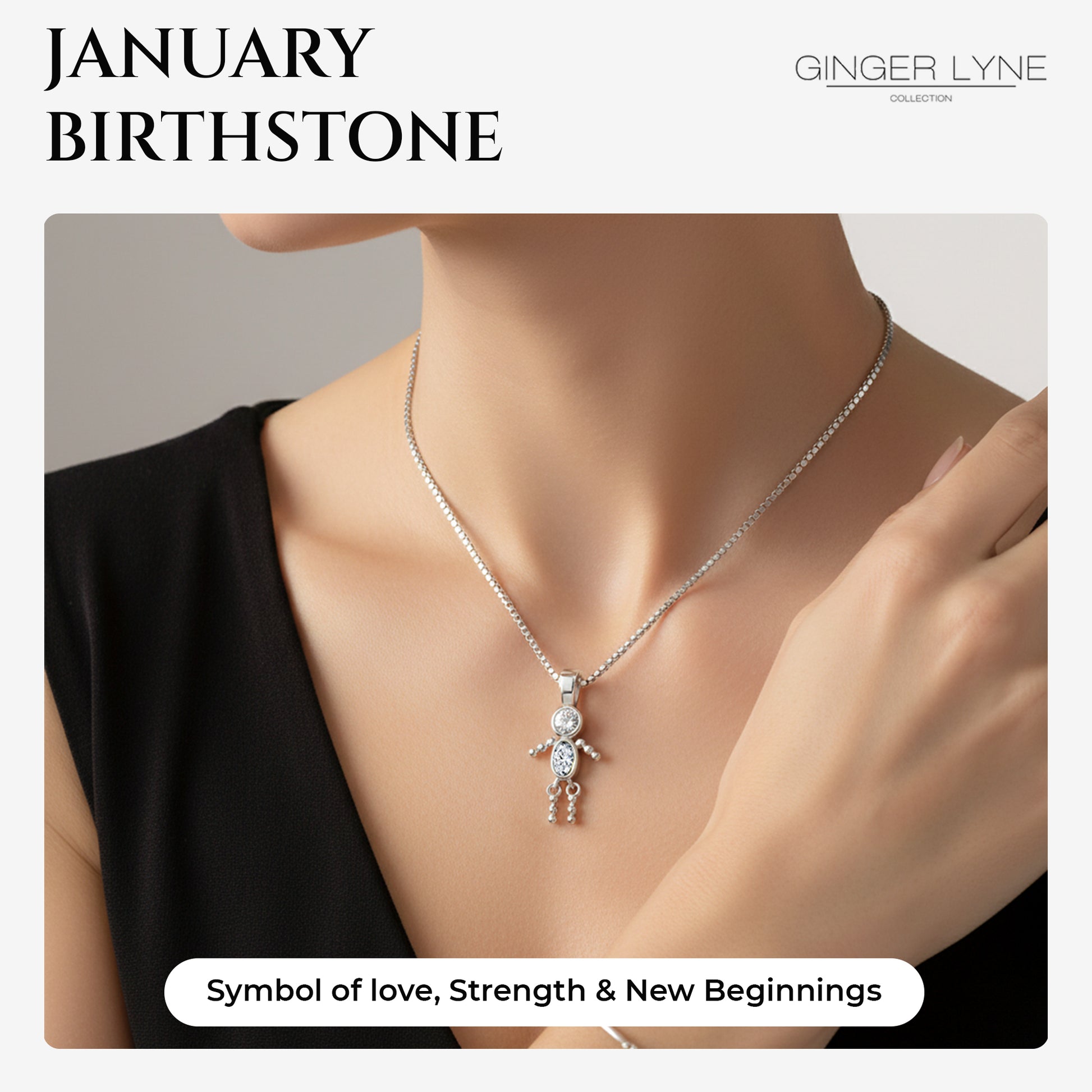 BirthstonePendantNecklaceforBoyMomorGrandmabyGingerLyneSterlingSilverCZFamilyBirthdayCharm_BoyApril-5
