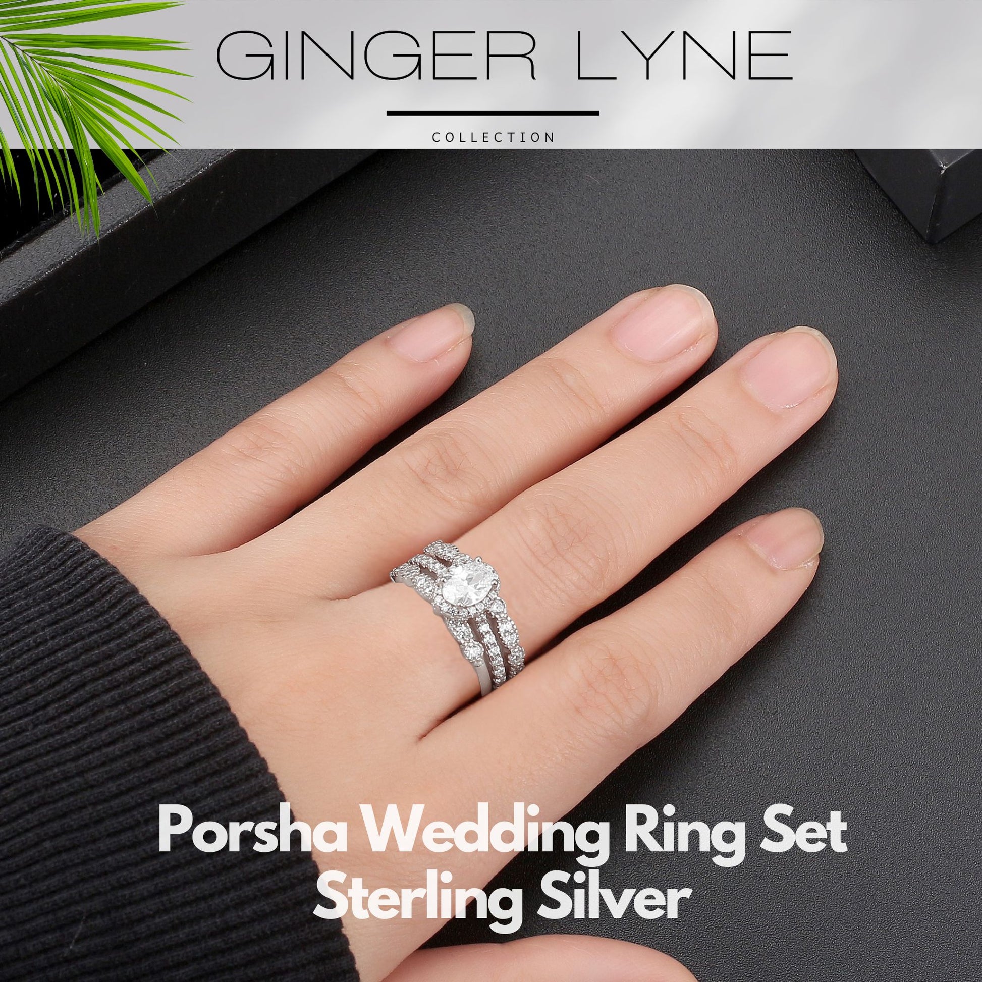 PorshaWeddingRingSetforWomenEngagementRingTwoMatchingBandsSterlingSilverbyGingerLyne_Silver-5