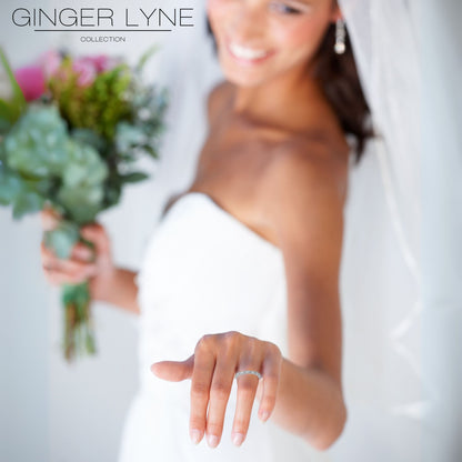 ArdenWeddingBandforWomenSterlingSilverCZAnniversaryHalfEternityRingStackablebyGingerLyne_Gold-5