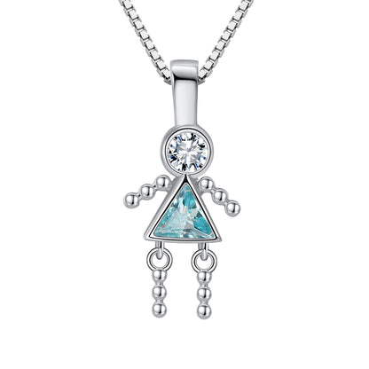 LittleGirlorBoyBabyBirthstonePendantNecklaceforMomorGrandmaGingerLyneCollection_GirlMarch-1